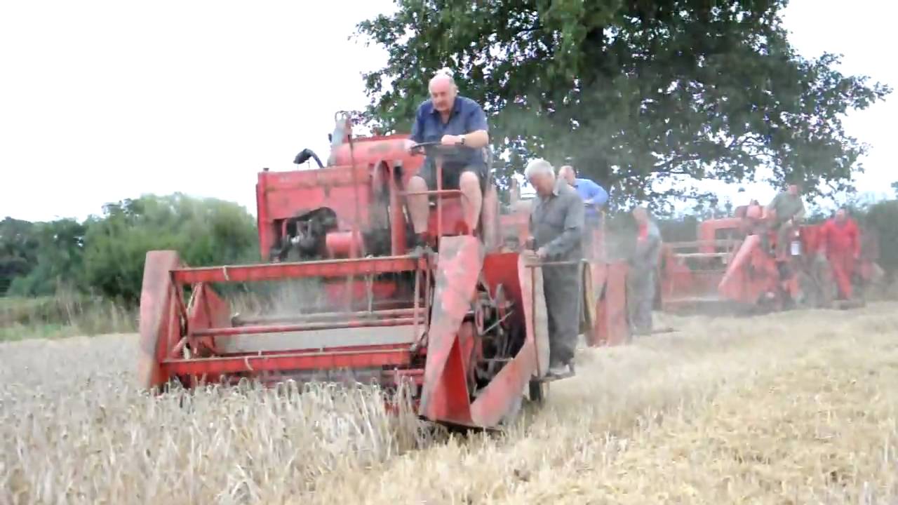 2 MF 735 & MF 830 Combines