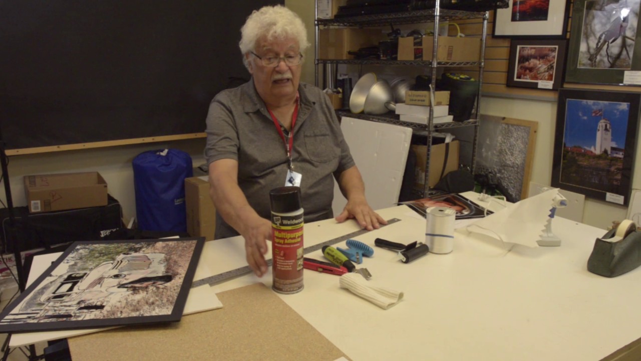 How To Mount Prints On Foam Core Board