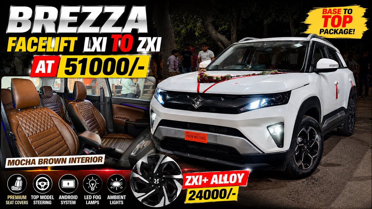 Brezza 2026 LXI Modified✅brezza 2026 lxi modification✅brezza 2026 mgp accessories✅new brezza lxi