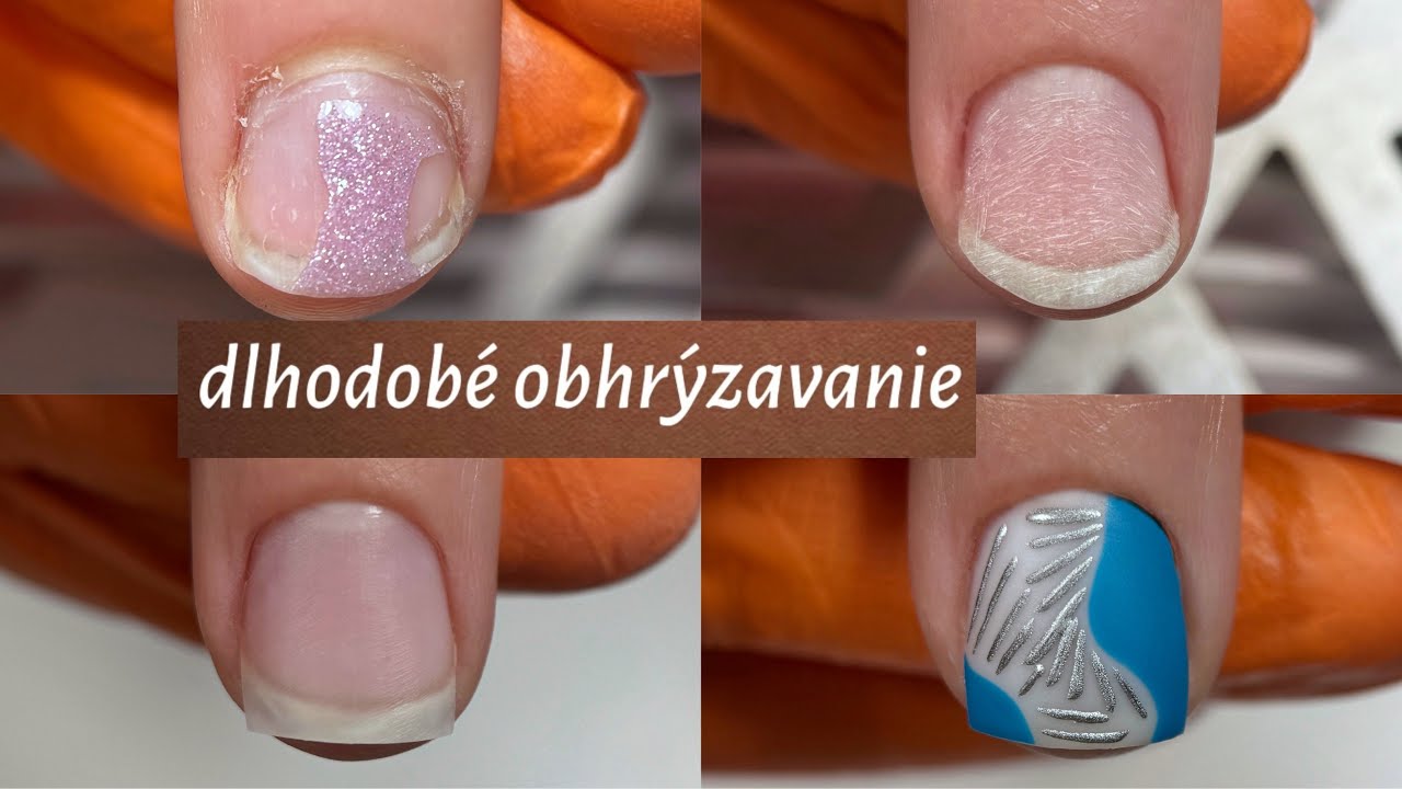 Manikúra a spevnenie obhrýzavaných nechtov | Oľa galéria