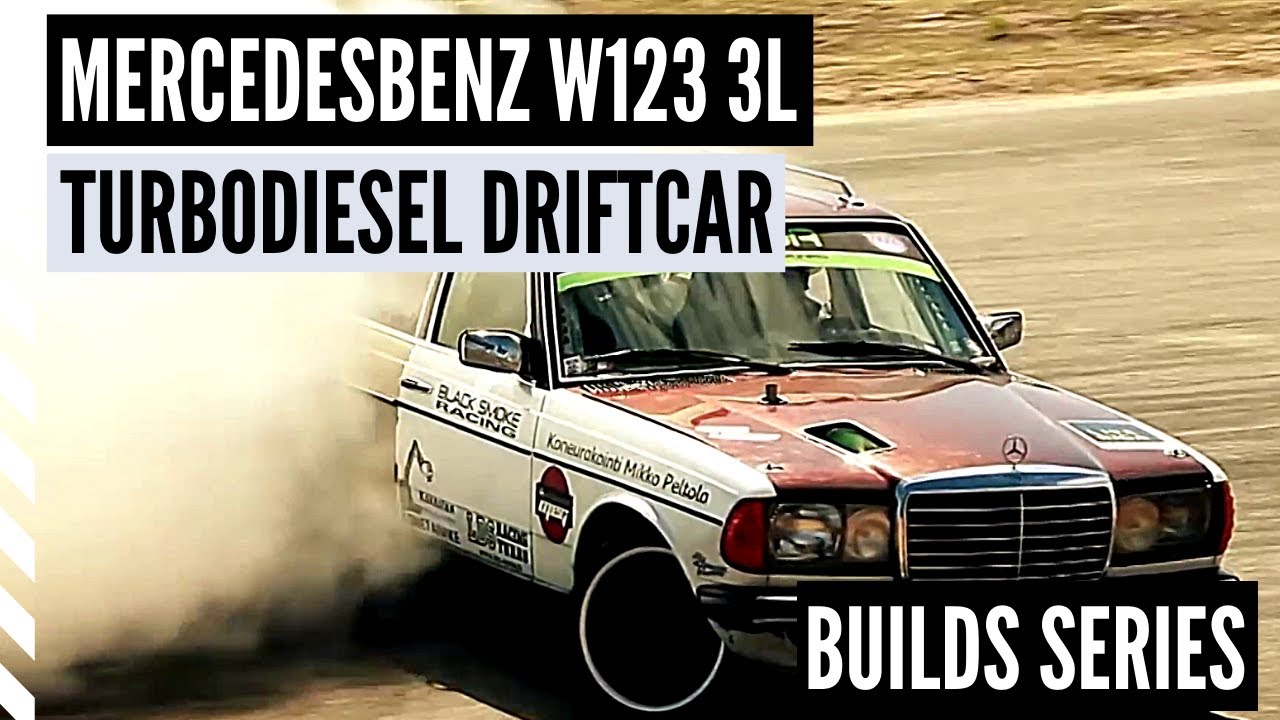 BlackSmokeRacing OG Mercedes W123 3L Turbo Diesel — Серия сборок
