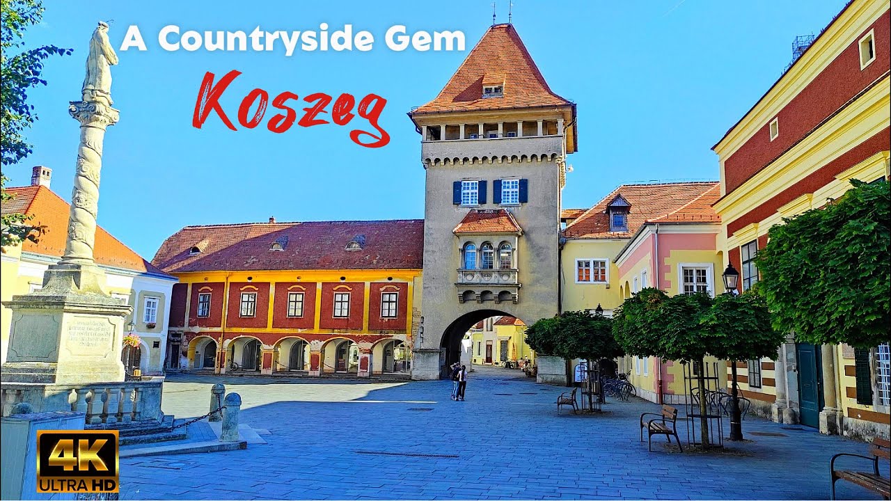 Gem of Hungary's Countryside: Kőszeg | Walking Tour 4K