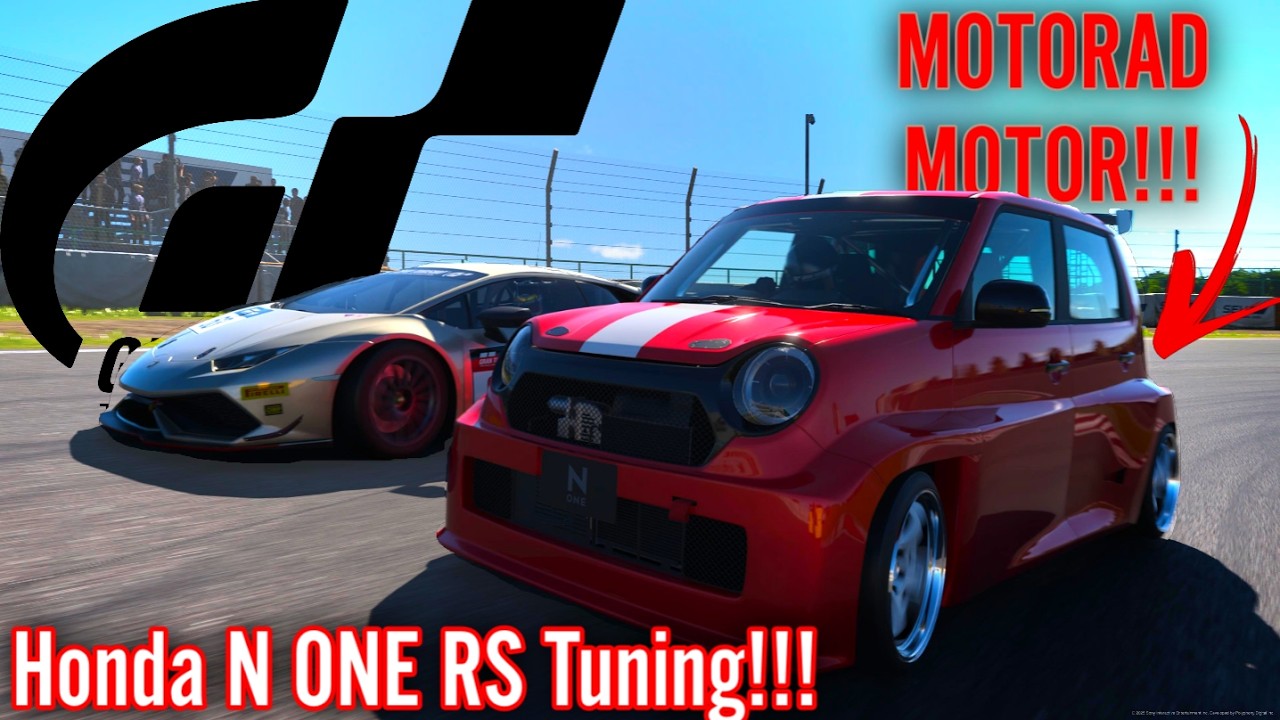 MOTORAD MOTOR im HONDA N ONE RS Tuning!!! - Gran Turismo 7