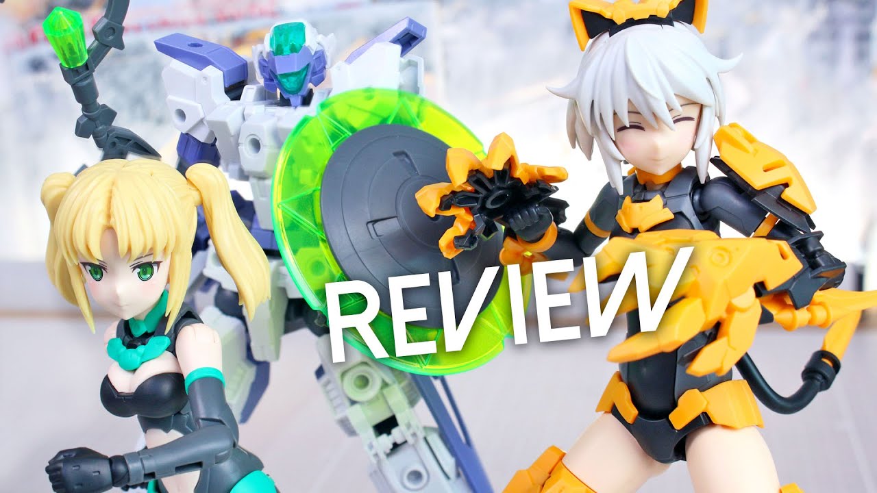 30 Minute Sisters Option Hair, Body, Armor Parts & 30MM Weapons Set Review