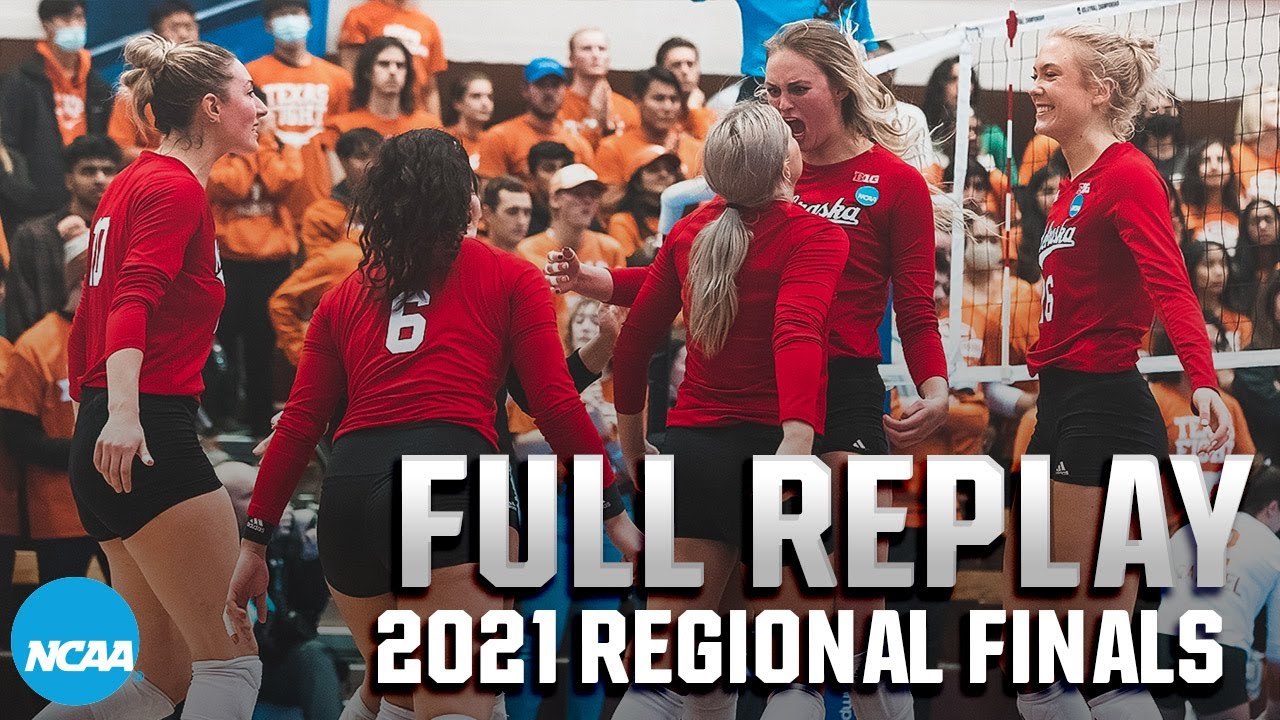 Nebraska vs. Texas: 2021 NCAA volleyball regional final | FULL REPLAY