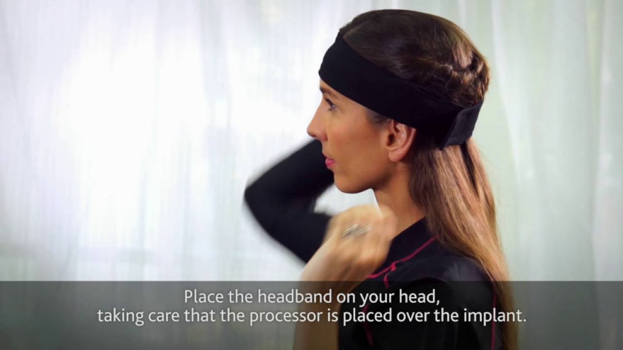 Use the  Cochlear™ Kanso™ Sound Processor Headband