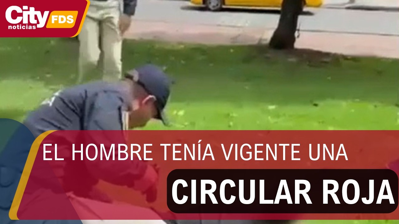 Capturan en Bogot&aacute; a ciudadano requerido por Brasil con circular roja de Interpol | CityTv