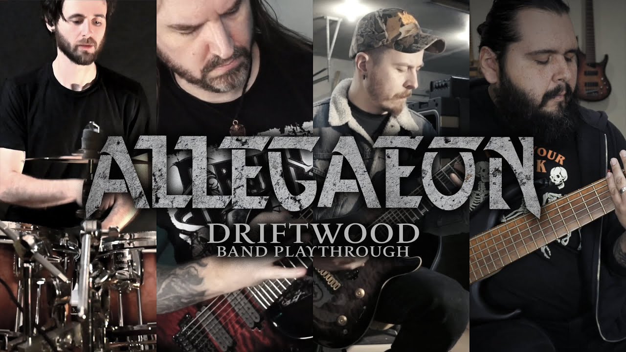 Allegaeon - Driftwood (Band Playthrough)