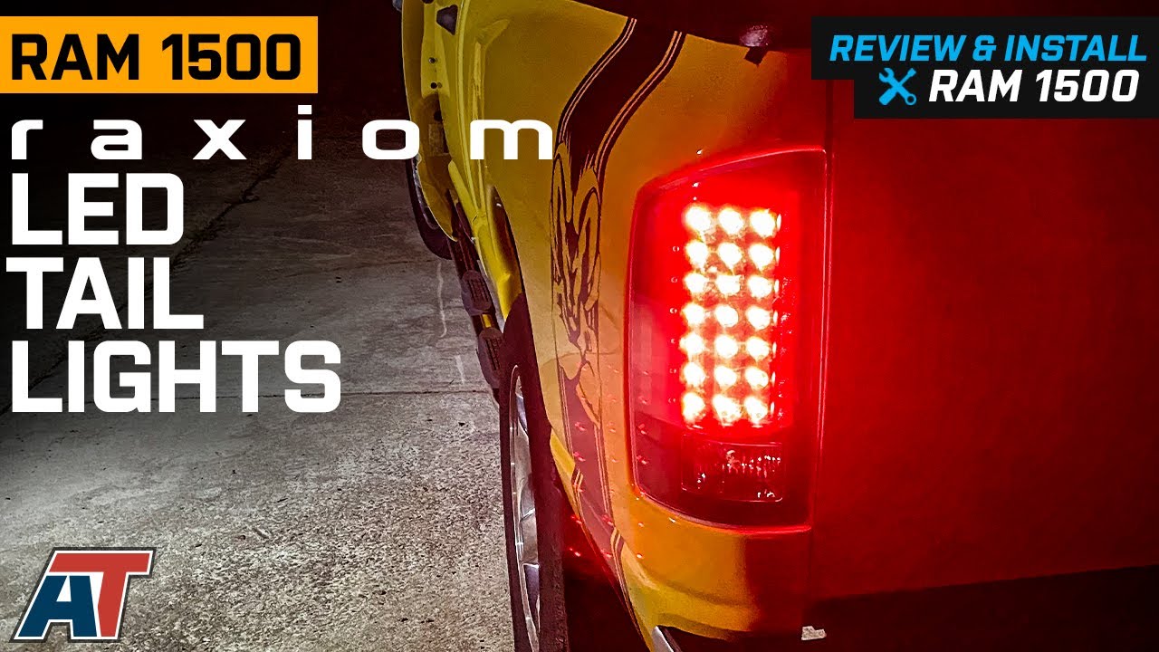 2007-2008 RAM 1500 Raxiom LED Tail Lights Review & Install