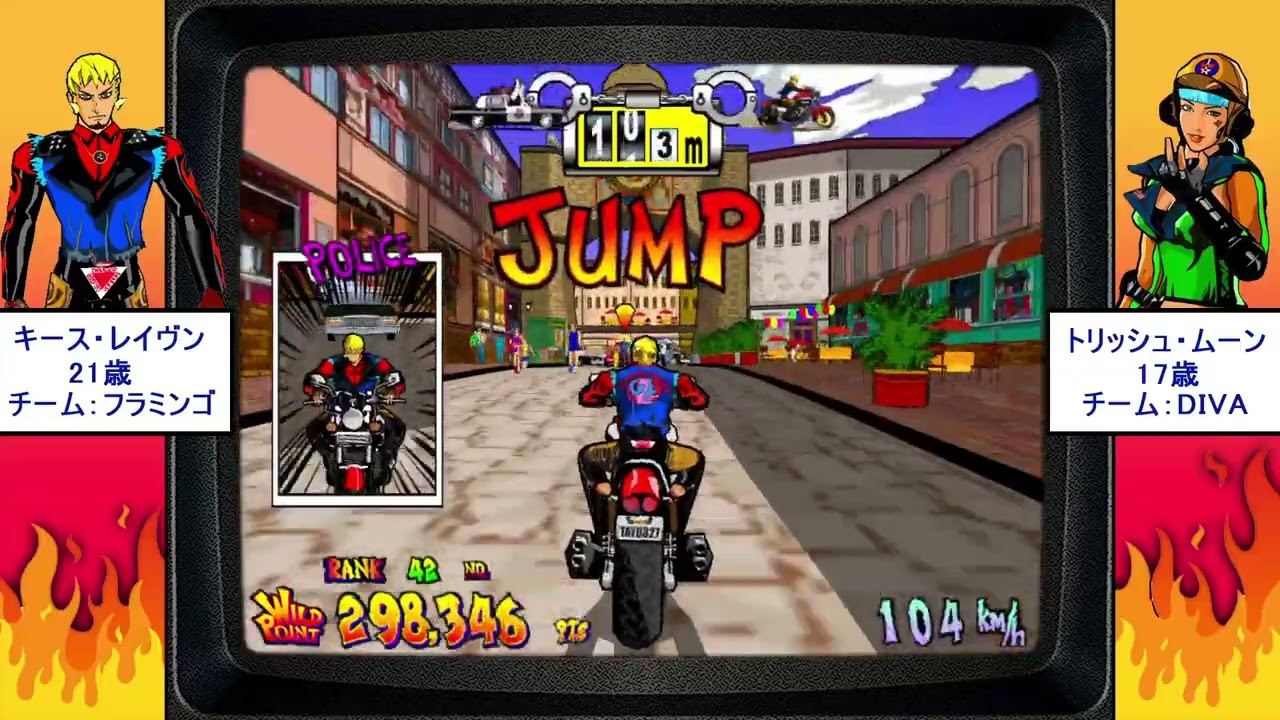ワイルドライダーズ セガ 2001 - COINOPS デラックス