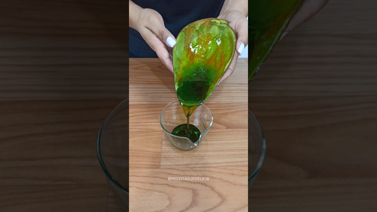 Não sabia que era tão fácil fazer Óleo de Abacate!!🥑
