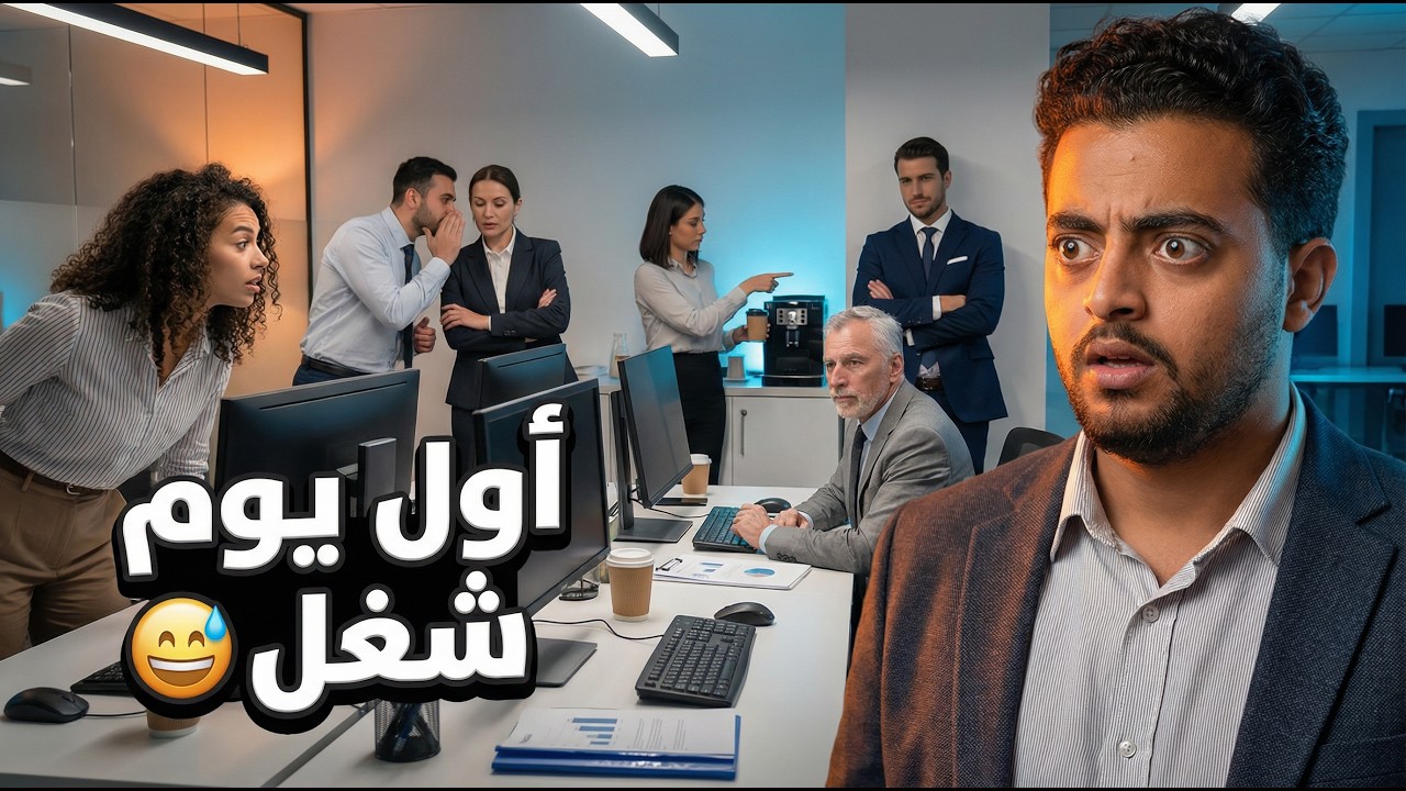 أول يوم شغل في حياتك؟ هتقابل الشخصيات دي كلها 😂