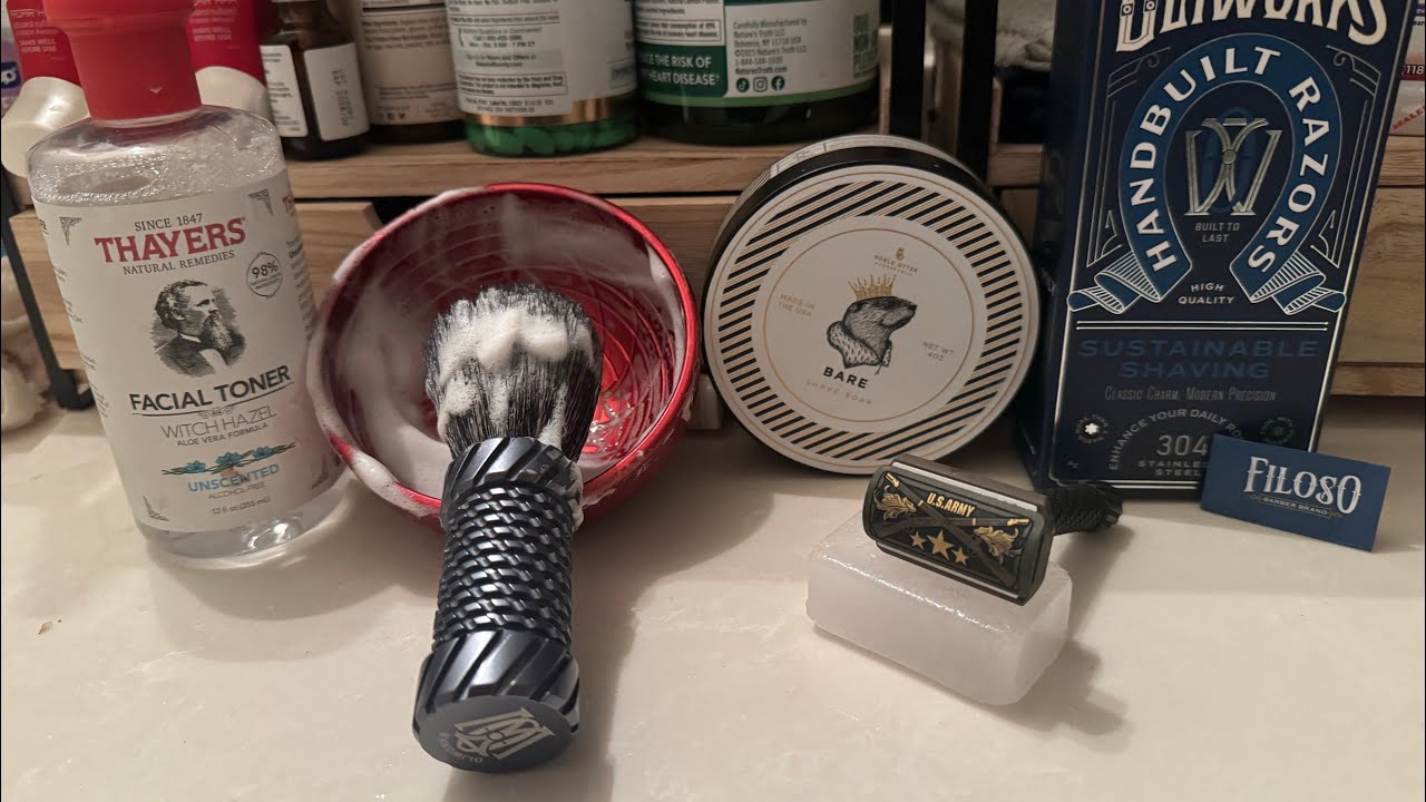 Military Branch Razor Review (Army) – Ultimate Shave & Military Style | OliWorks Safety Razor Tested
