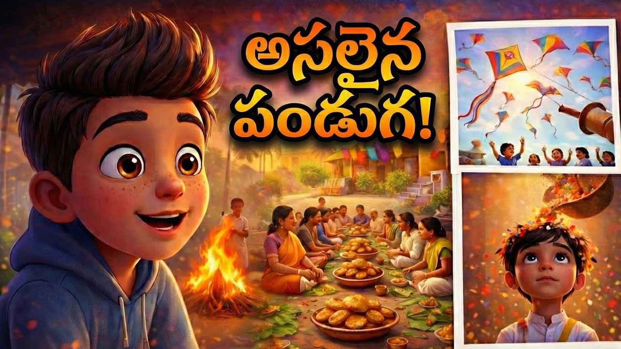 Sankranthi 2026 Special Story 🪁 | City Boy vs Village Festival | 