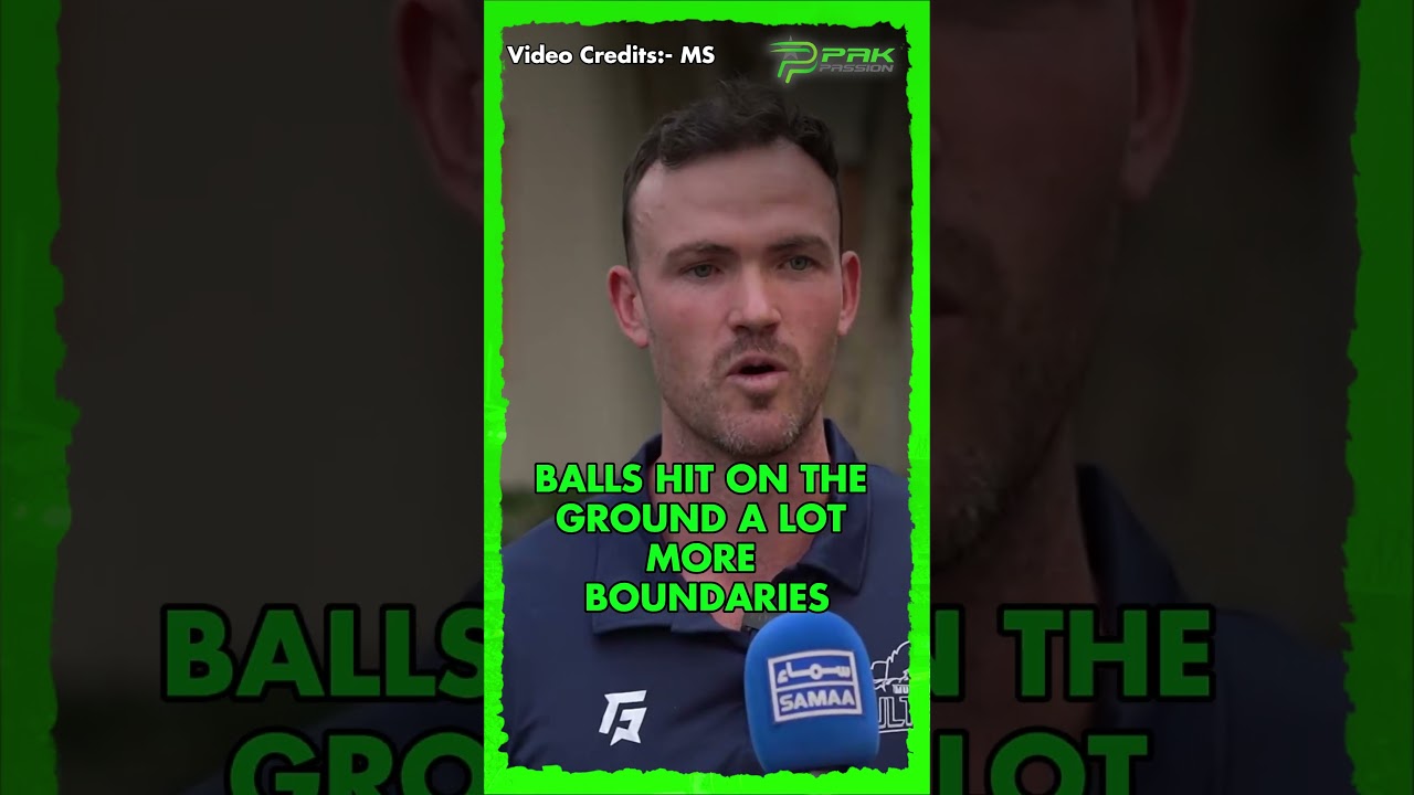 Big Difference in Stadiums & Pitches! &ndash; Ashton Turner 🎙️