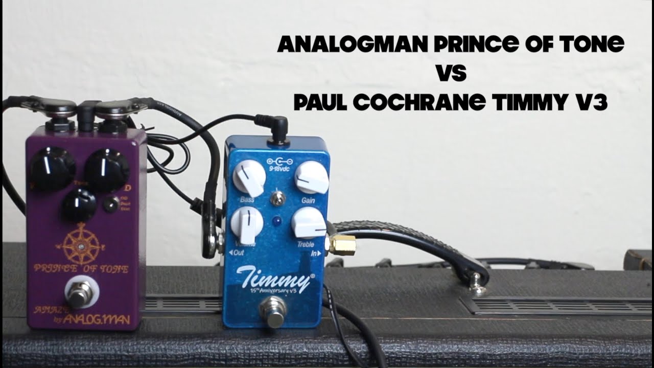 Analogman Prince of Tone vs Paul Cochrane Timmy V3