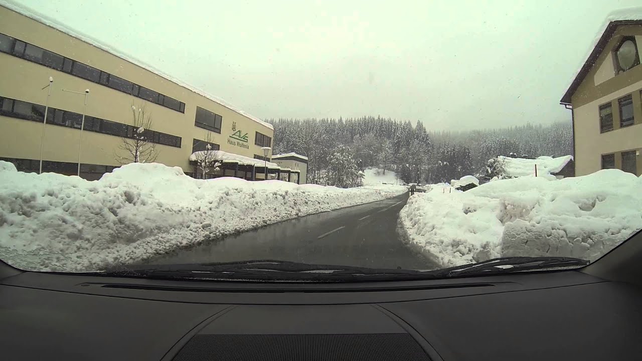 Schneechaos Hermagor 02.02.2014