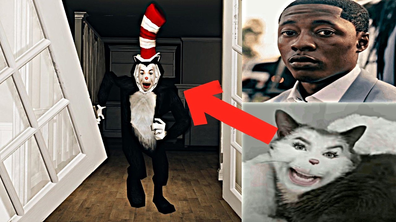 Gmod Кот в шляпе сходит с ума...