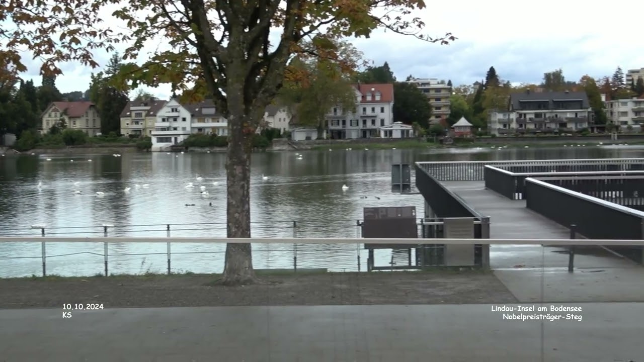 Nobelpreistr&auml;ger-Steg  - Lindau-Insel (Bodensee)