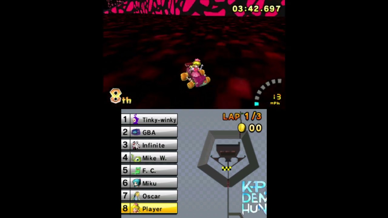 Mario Kart 7 CTGP-7: Attempting To Complete The Two KPDH Tracks On 9999cc