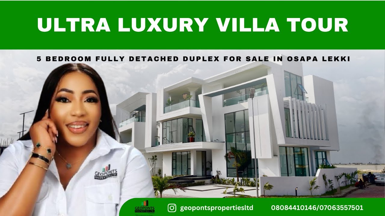 ULTRA HIGH-END LUXURY VILLA TOUR IN OSAPA, LEKKI