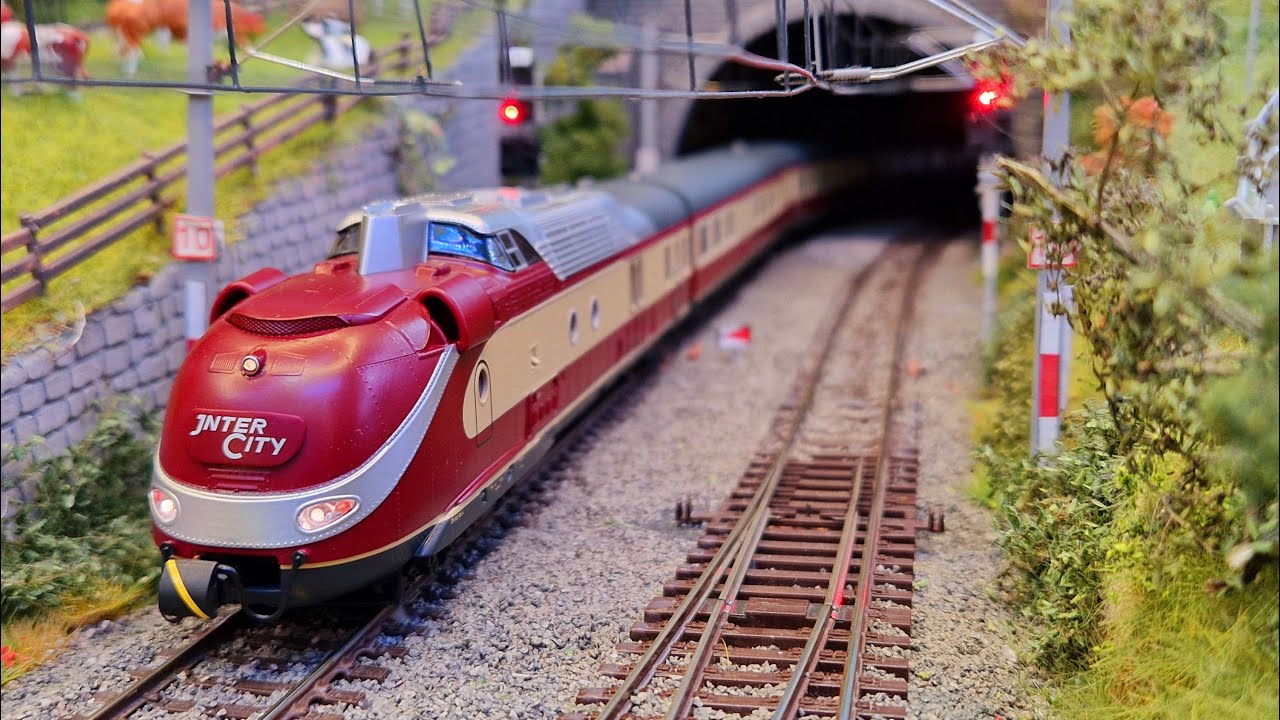 H0 Modelleisenbahn - Fahrvideo Jänner 2025