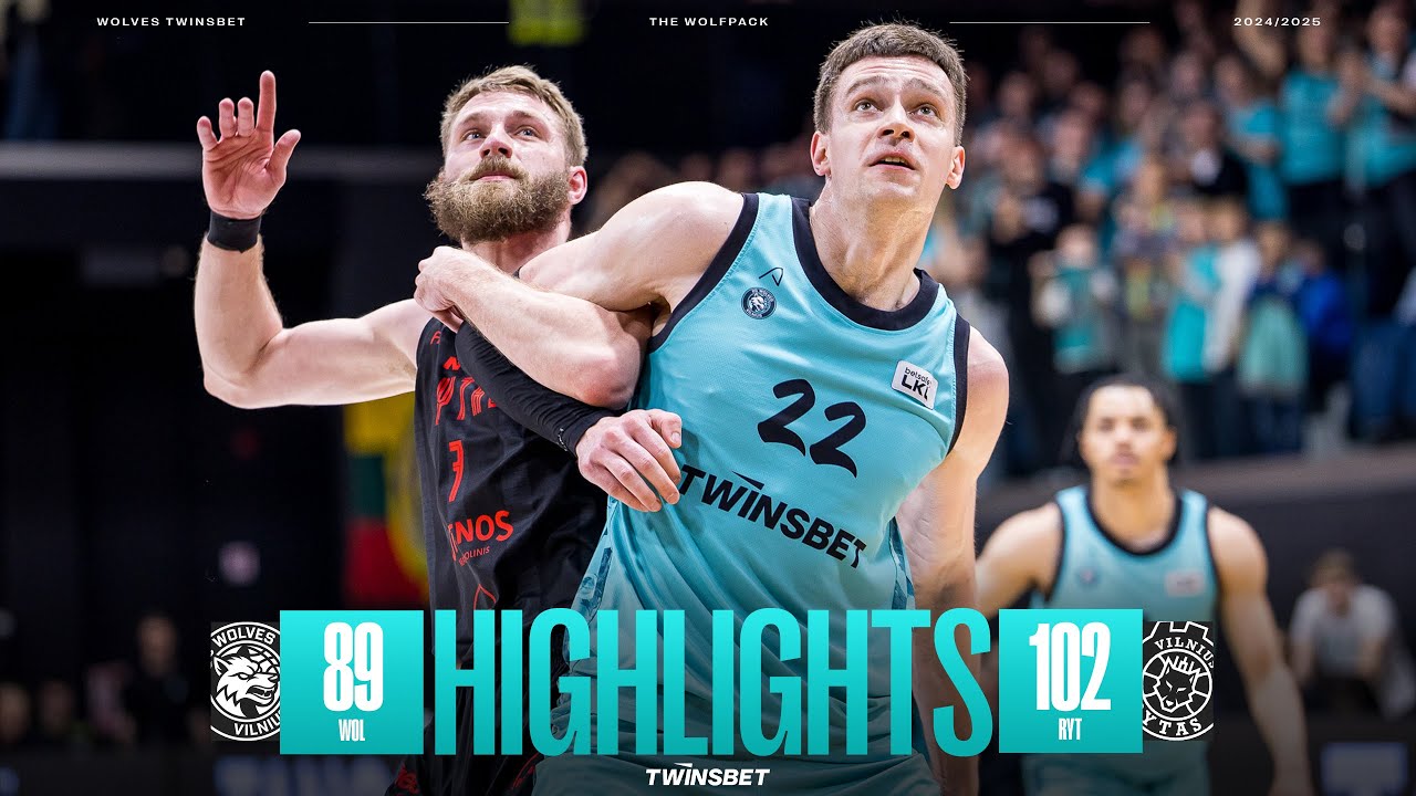 Wolves Twinsbet – Rytas Vilnius | Highlights | 2025.05.04