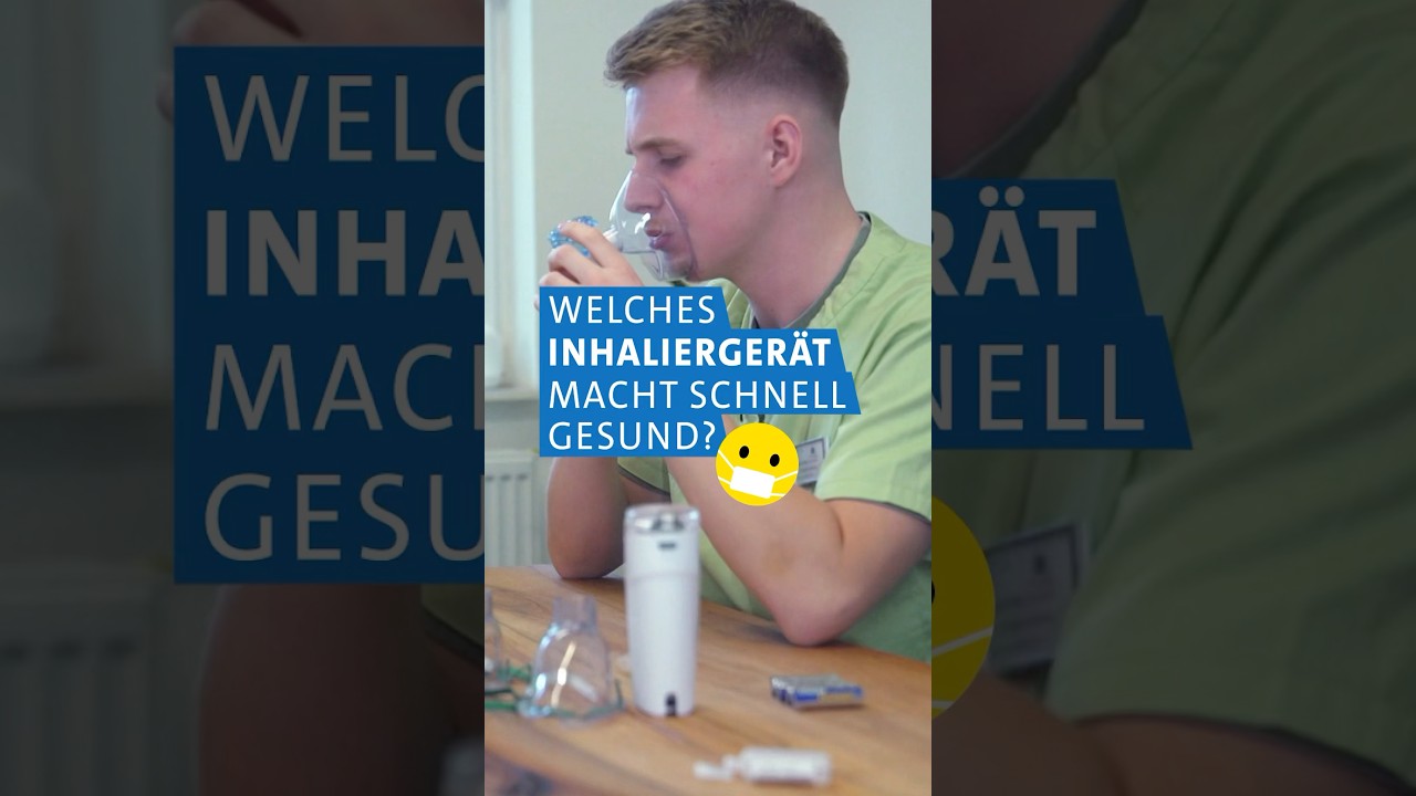 Teures Inhalierger&auml;t bei Schnupfen: Lohnt sich das? | Servicezeit WDR #shorts