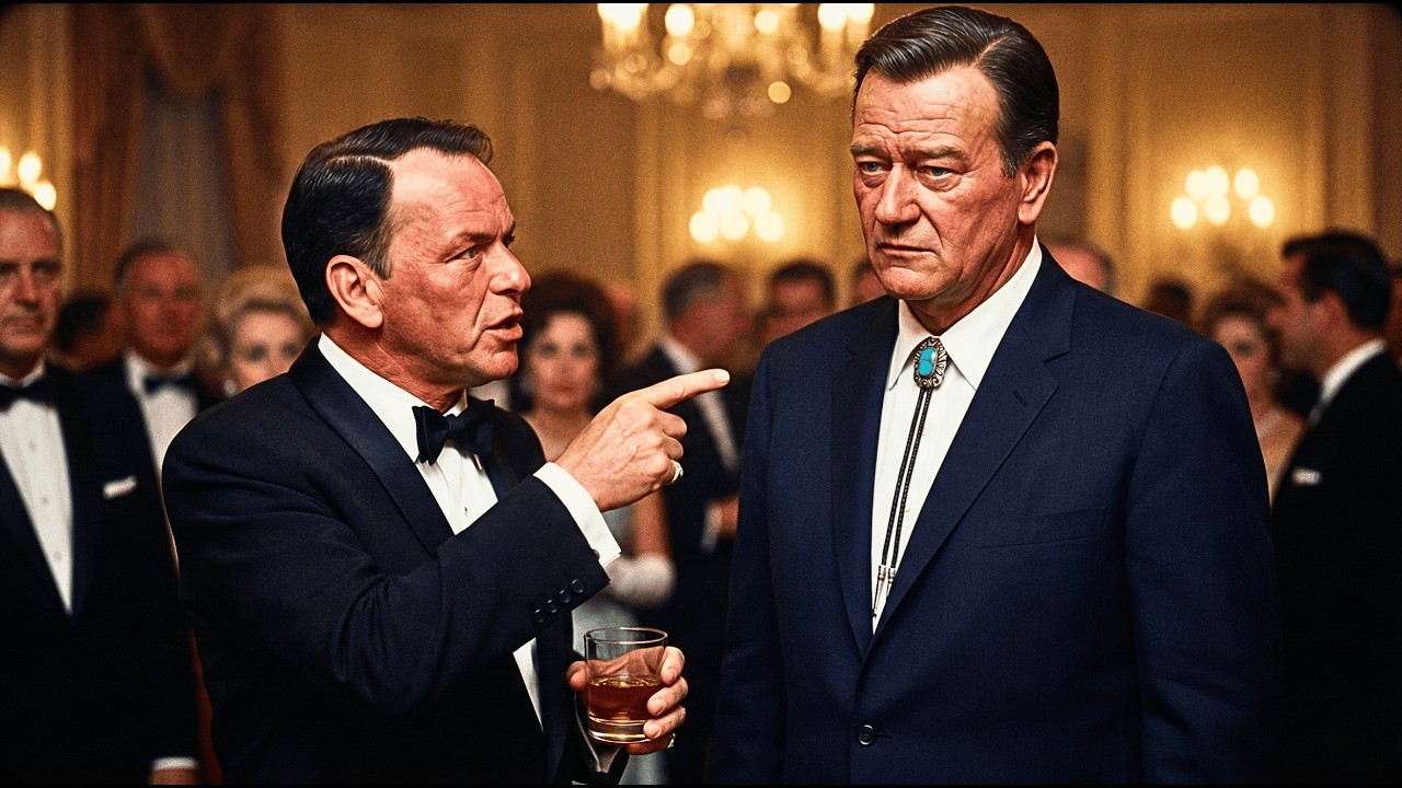 Frank Sinatra Called John Wayne a Fake Cowboy—Wayne DESTROYED Him in Front of Everyone