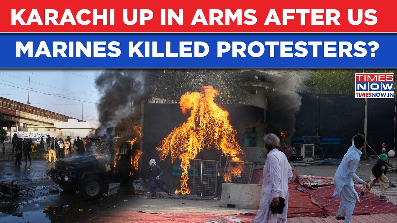 US Marines Shot, Killed Pakistan Protesters: Munir OK With Horror? Angry Karachi Citizens Demand...