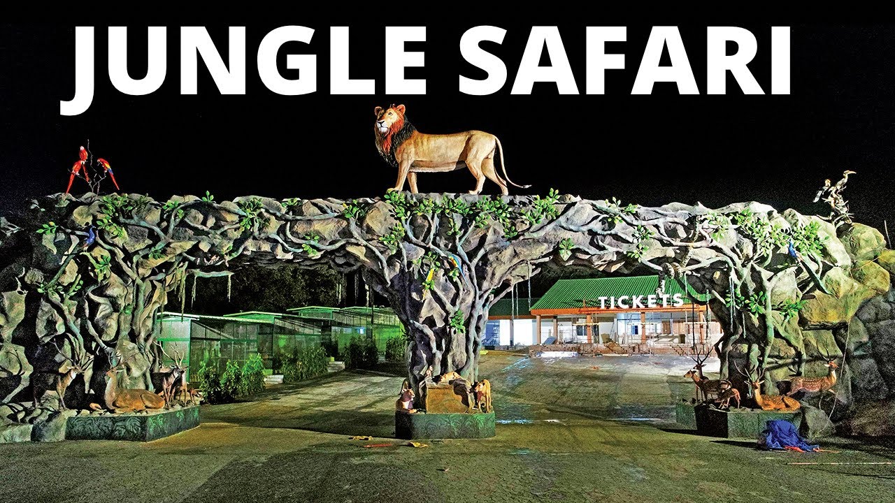 Jungle safari statue of unity|| Exotic Aviary Zoo || Near Statue of unity Gujarat