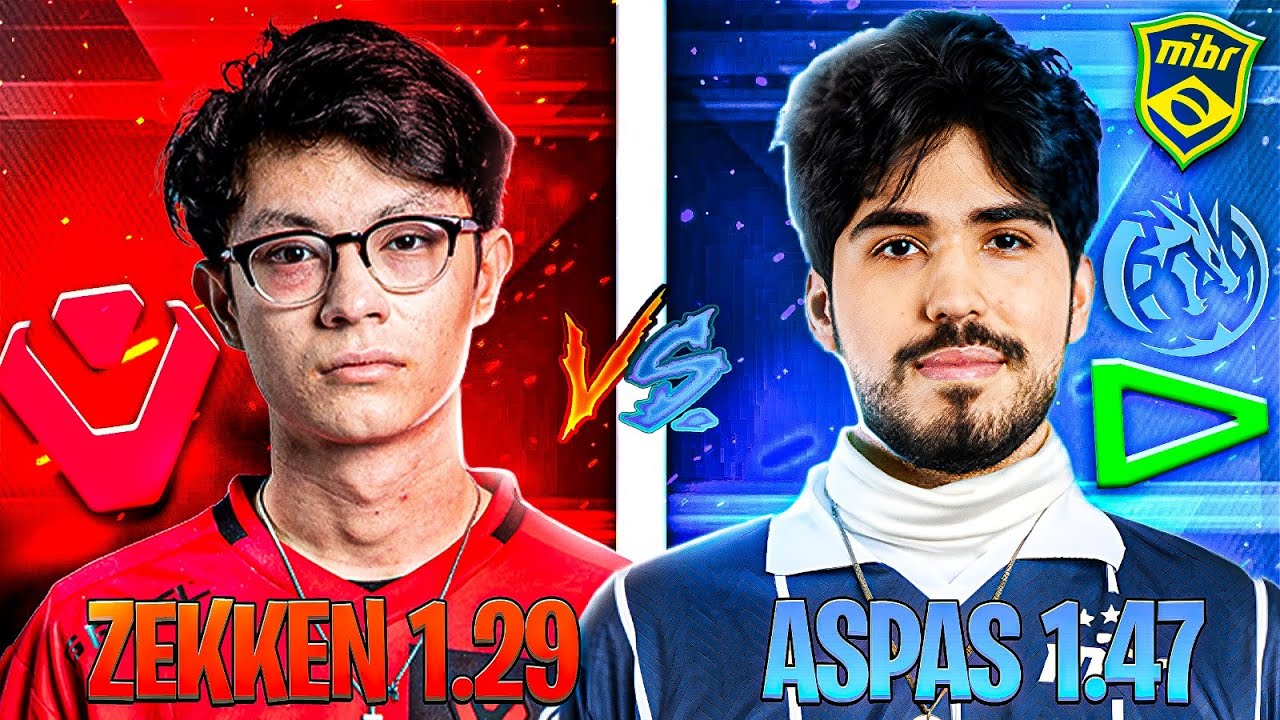 ASPAS vs ZEKKEN: TODAS AS VEZES que os IDOLOS da nova MIBR se ENFRENTARAM!