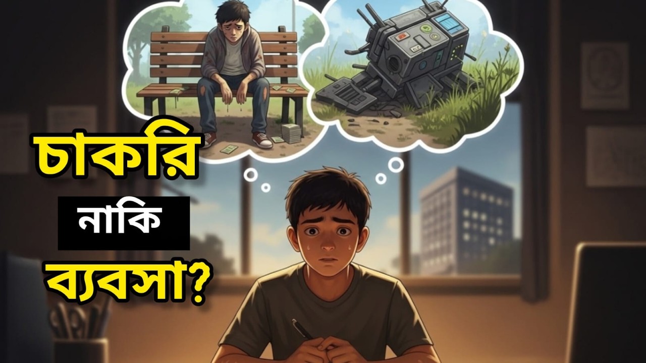 চাকরি নাকি ব্যবসা? ৫ বছর পর দুই বন্ধুর আকাশ-পাতাল তফাৎ!