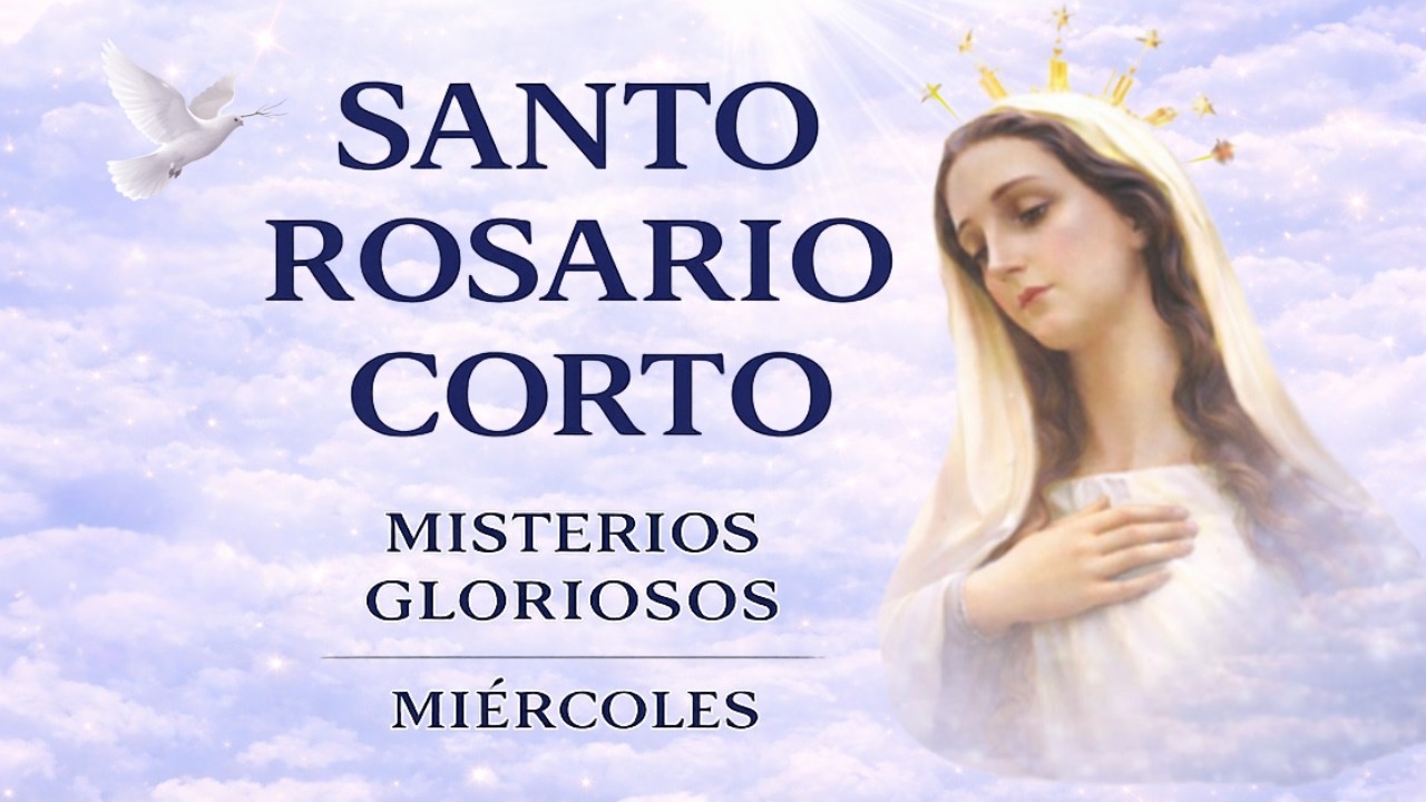 🌹 Santo Rosario de Hoy | Misterios Gloriosos | Miércoles 18 Febrero 2026