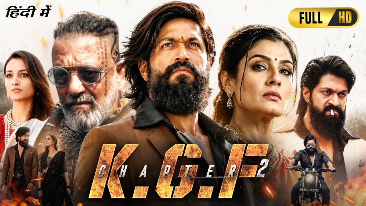 K G F Chapter 2 Full Movie in Hindi Dubbed | Yash | Srinidhi Shetty | Sanjay Dutt | Explain & Story