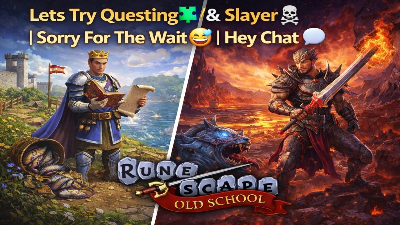 Lets Try Questing🧩 & Slayer☠️ | Sorry For The Wait😅 | Hey Chat💬