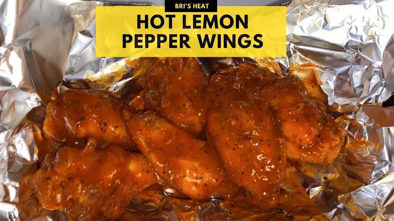 HOT LEMON PEPPER WINGS