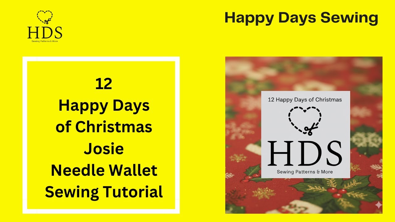 Учебное пособие по изготовлению кошелька Josie Pins and Needle Wallet, мастер-копия 2025 года.