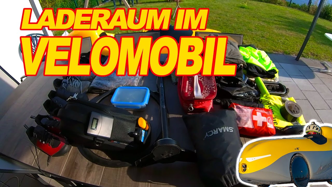 Laderaum im Velomobil