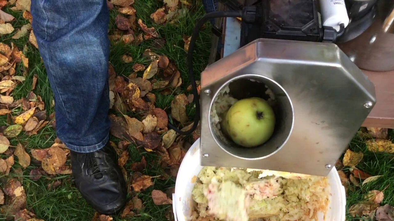 Apple crusher ESE-018, fruit grinder, grape mill, pineapples, quinces, pears, ginger, carrots, berry