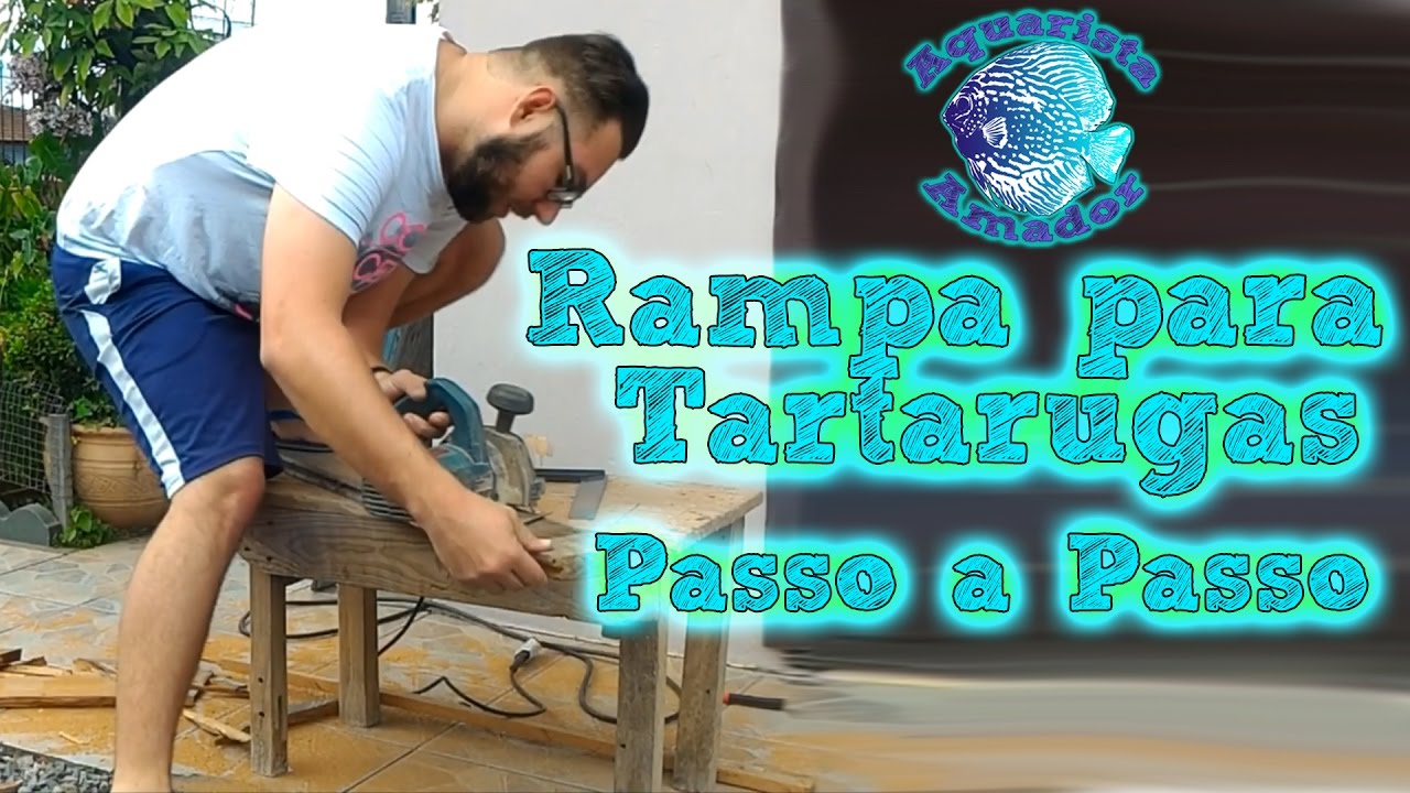Rampa para tartarugas - Passo a Passo