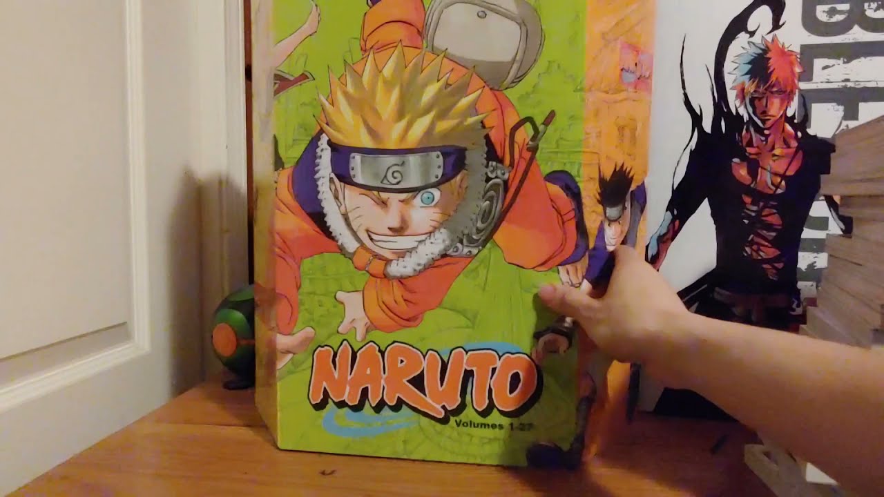 Naruto Manga Box Set 1 Unboxing! (Missing Premium 😭) Volumes 1-27