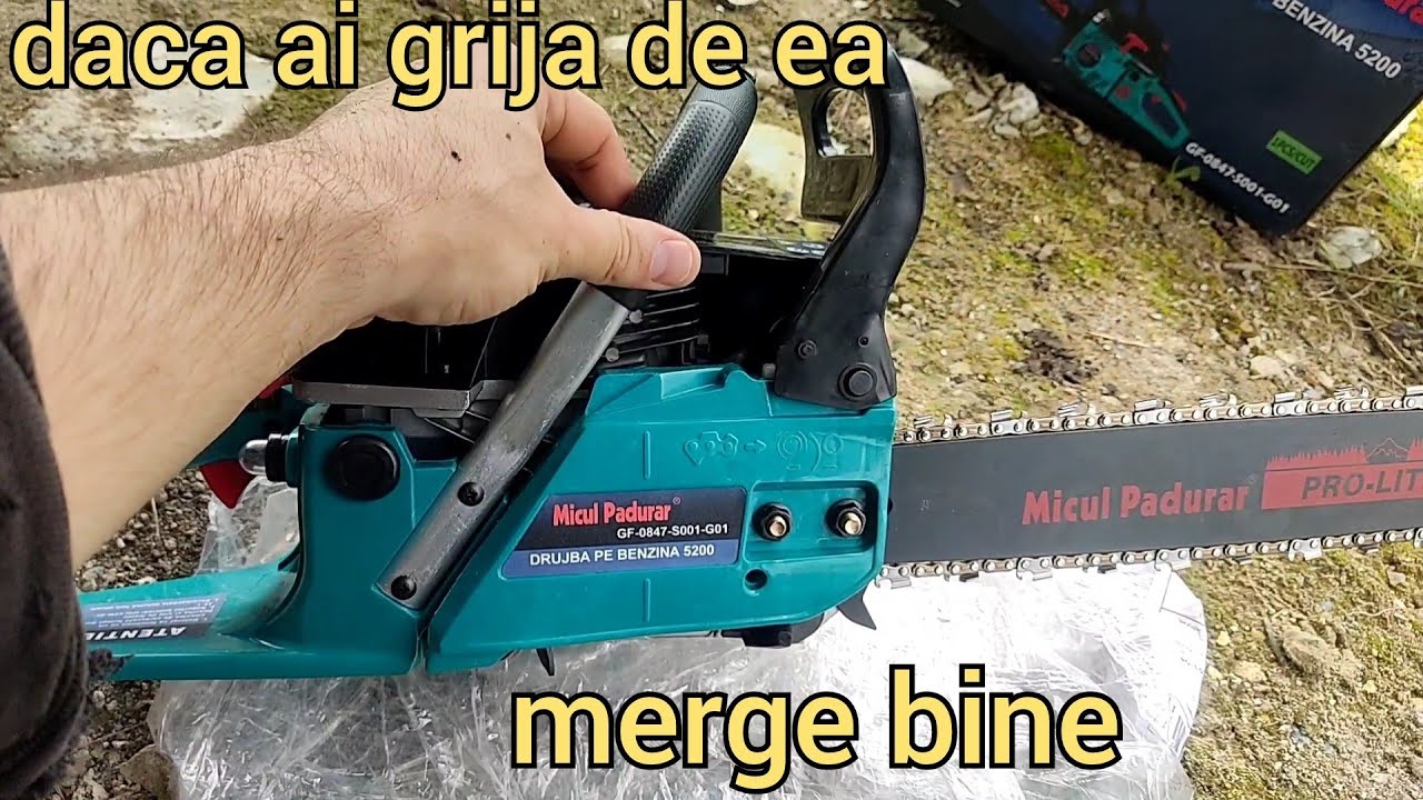 drujba micul padurar 5200 ALH ul drujbelor