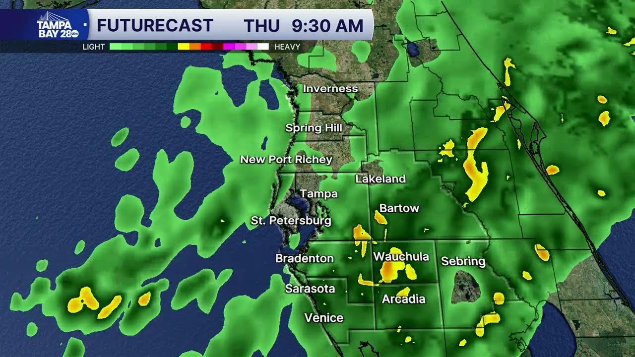 Rain on the way!