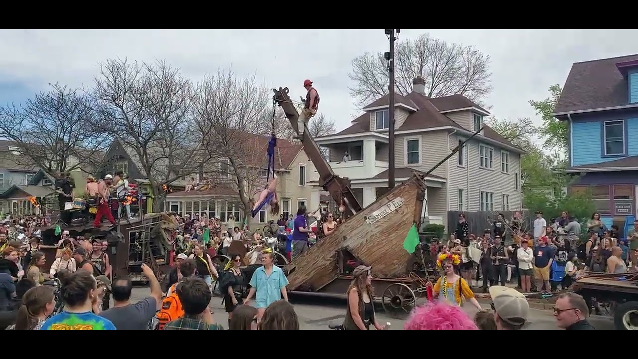 Battle Train madness of MayDay, Minneapolis, May 7, 2023!!