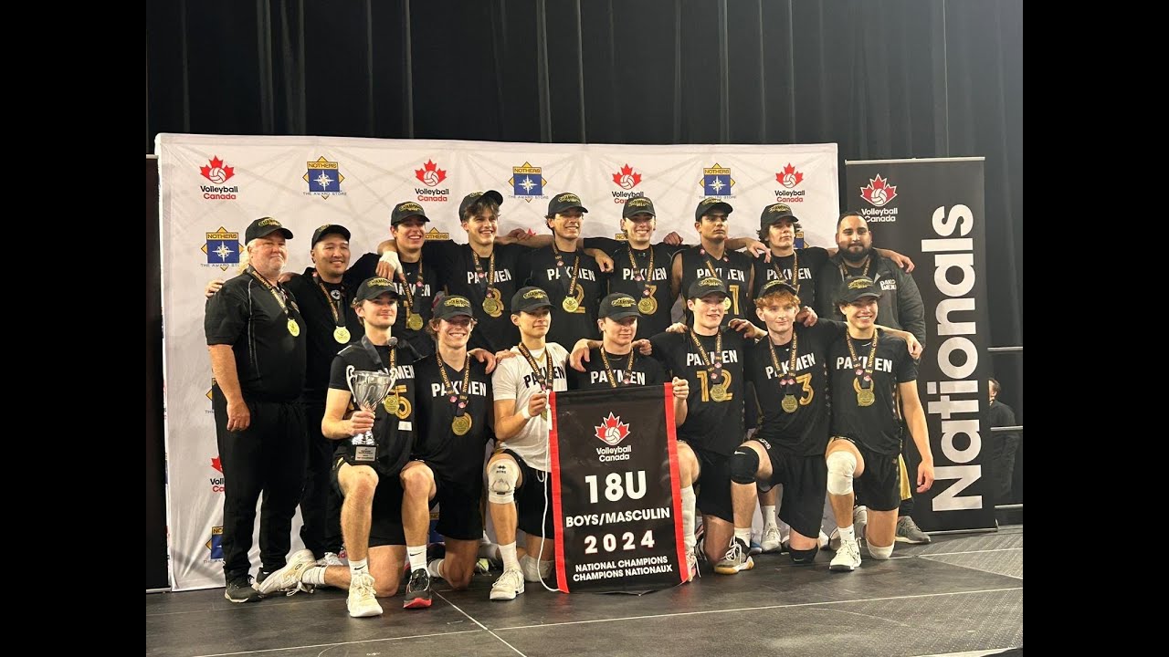 Pakmen Gold 18U (ON) vs Nooks (AB), Volleyball Canada Nationals  Edmonton 18U Final,  May 22, 24