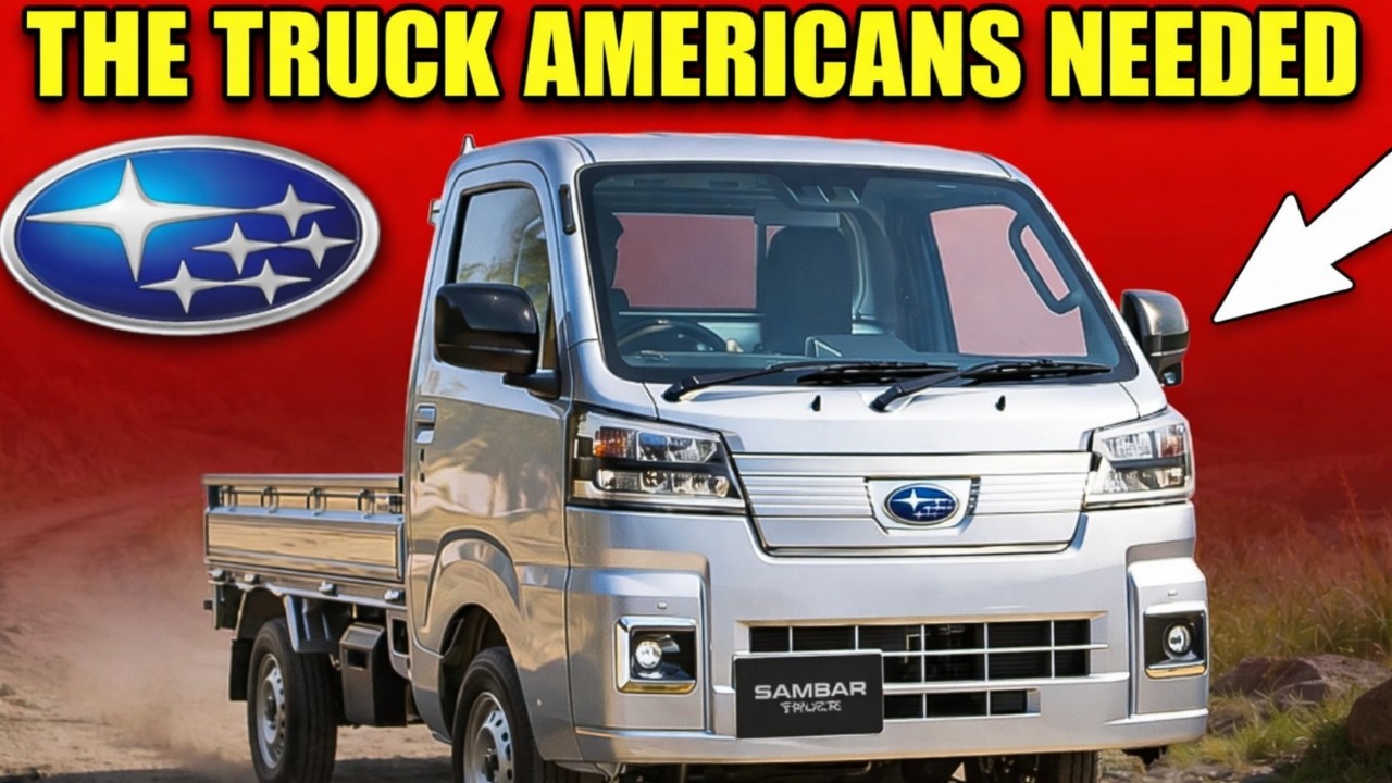 Subaru Releases NEW $7K Mini Truck & FINALLY What Americans DESPERATLY Wanted! 