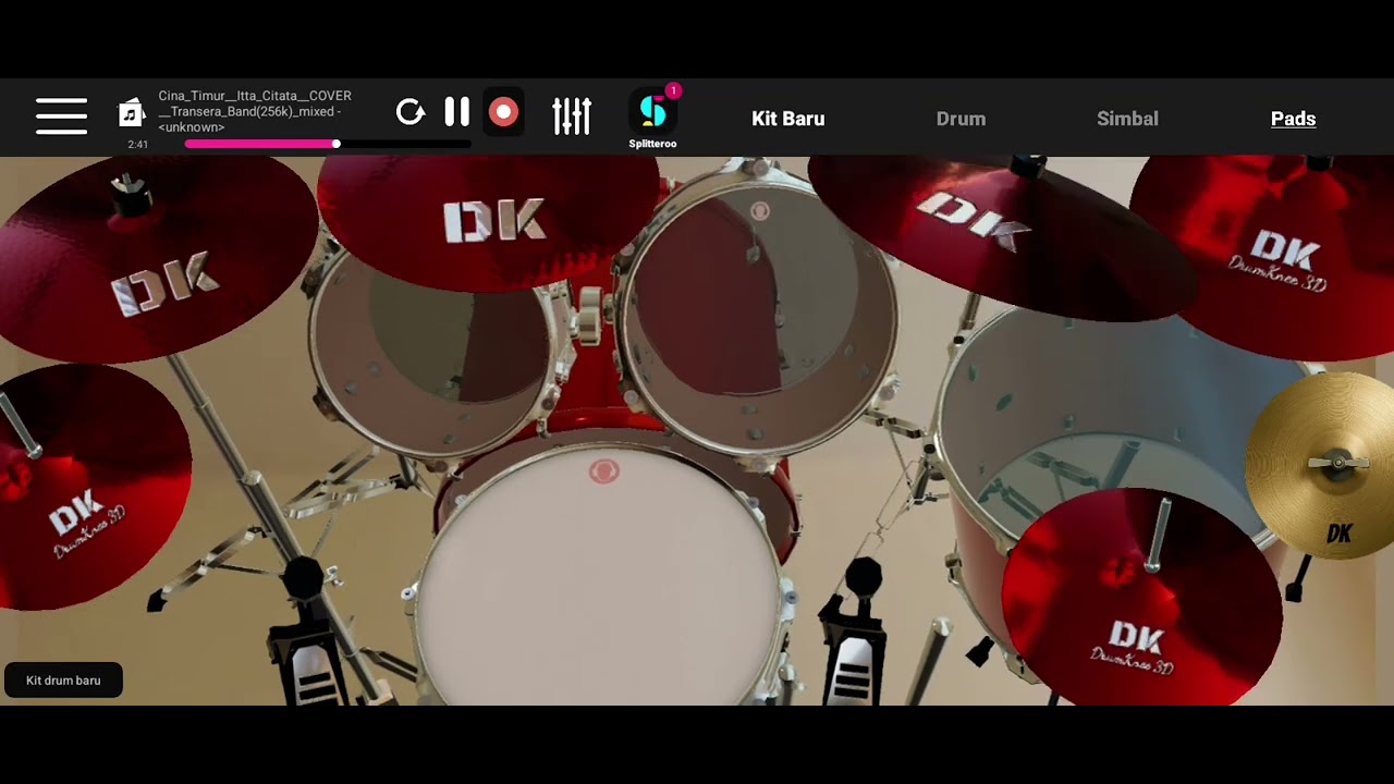 CINA TIMUR ITA CITATA VERSI TRANSERA BAND (COVER DRUMKNEE)