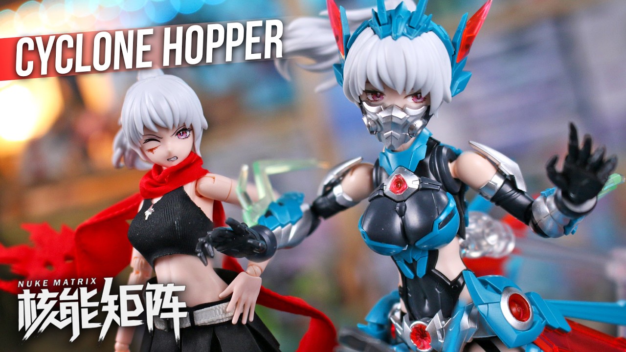 Nuke Matrix Cyclone Hopper - Cyber Forest Fantasy Girls UNBOXING & Review!