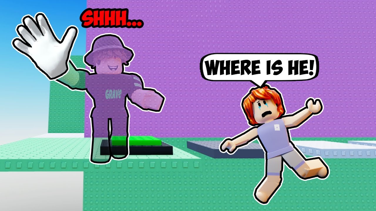 Троллинг игроков с НЕВИДИМОСТЬЮ в Slap Tower..(Смешно)